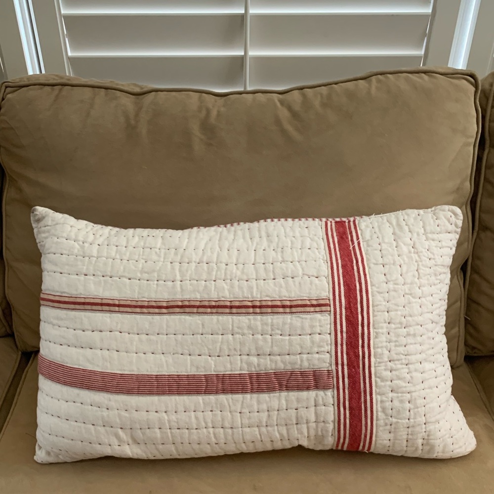 Pottery Barn pillow cover